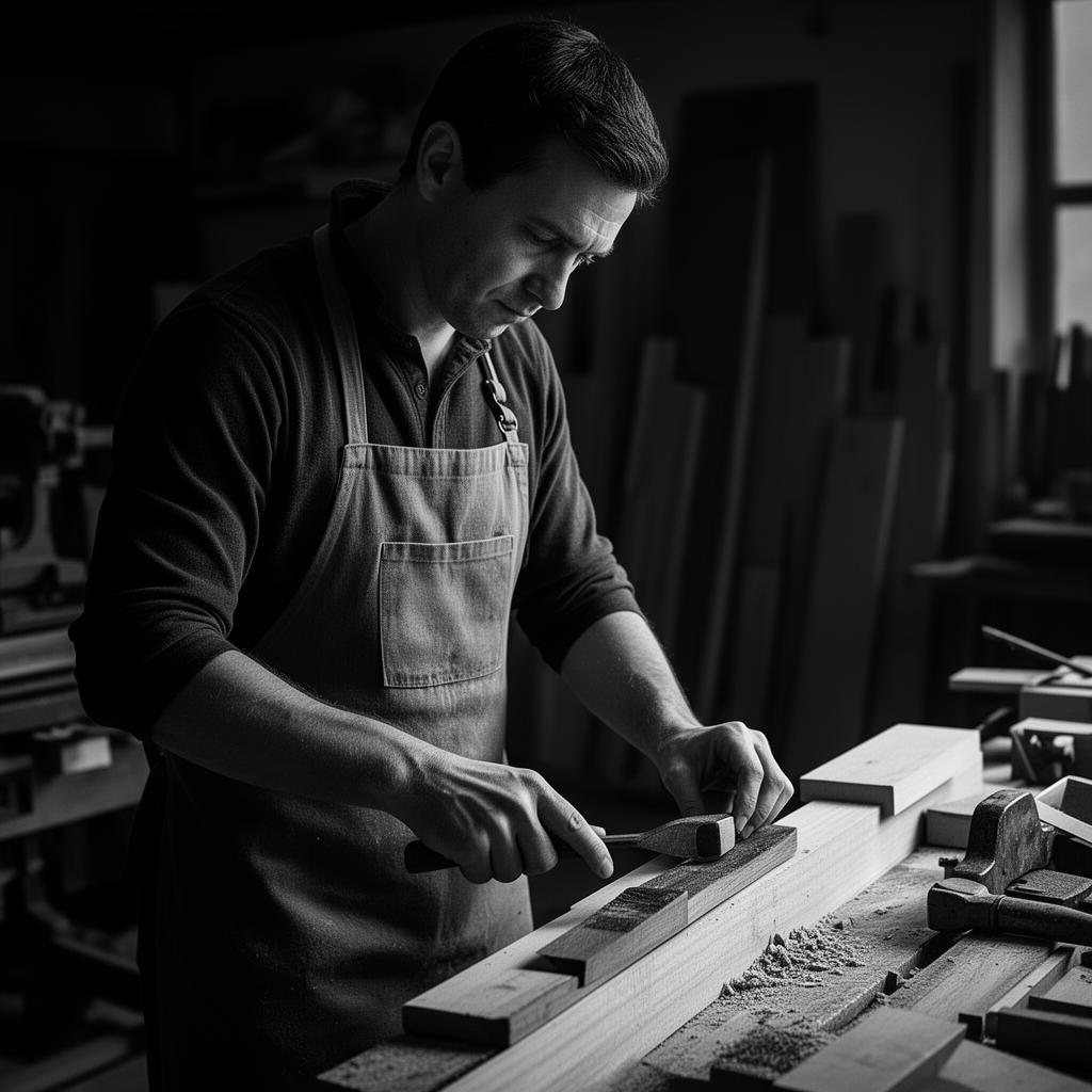 Small business owners in their workshop